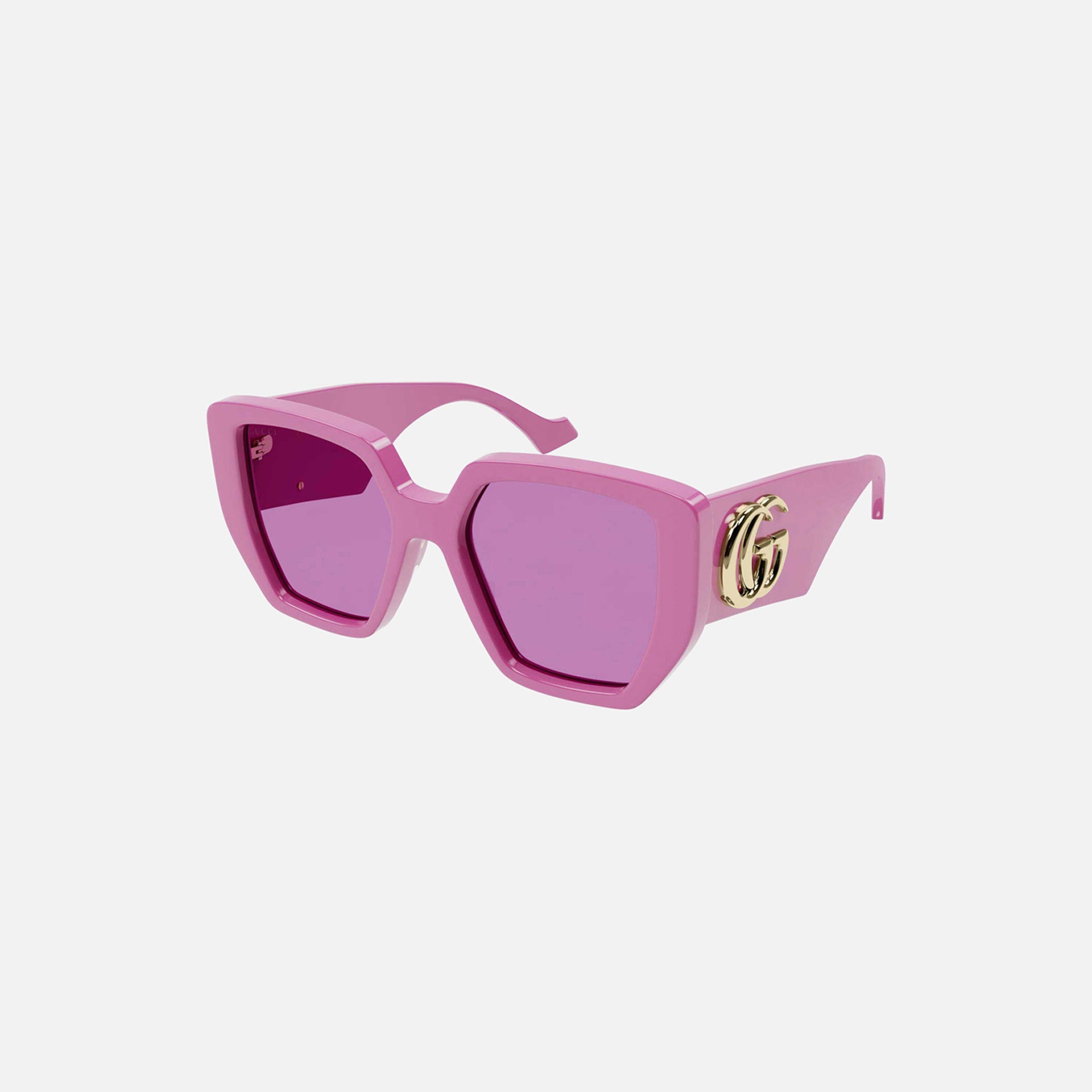 Gucci Chunky Hexagon Frame - Pink