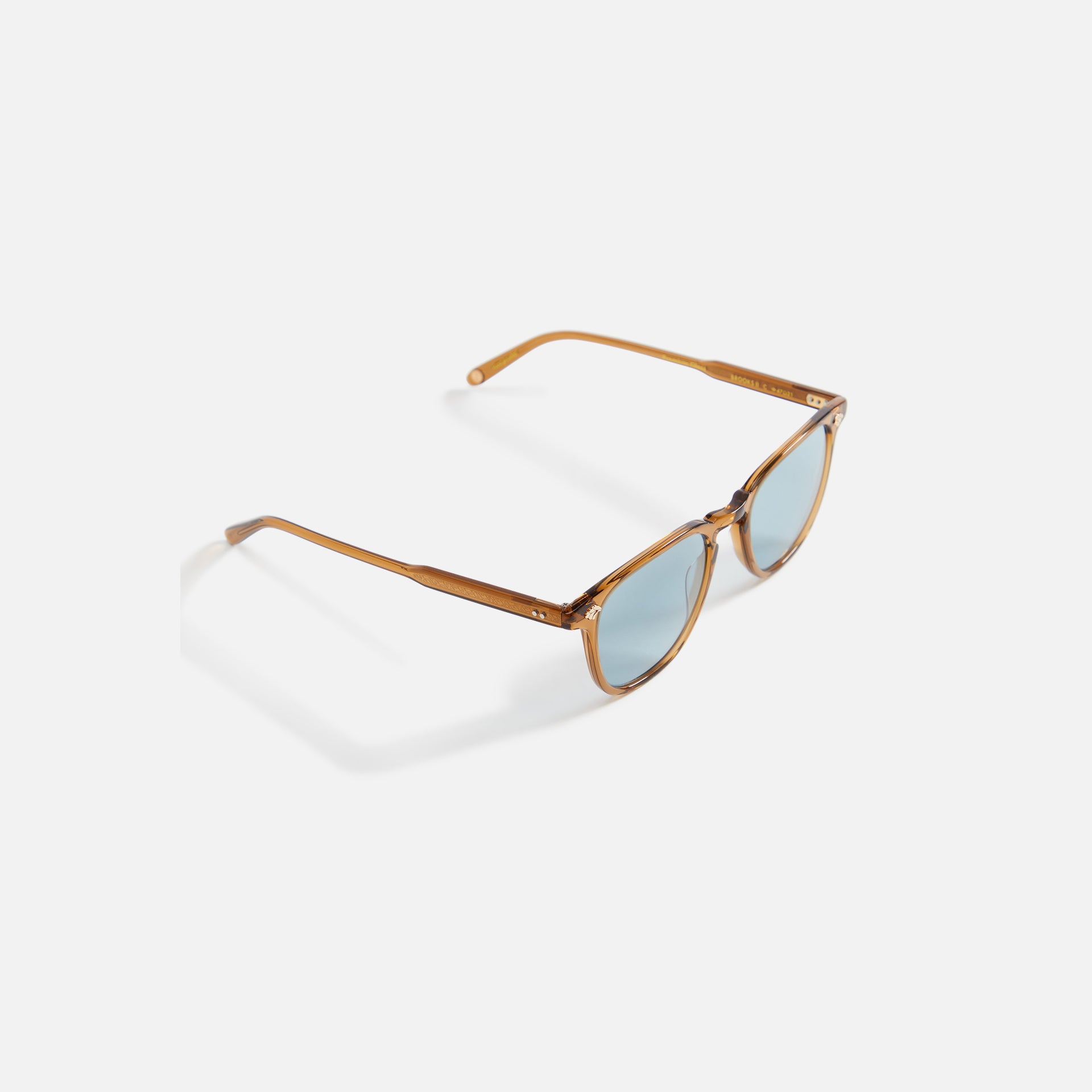 Garrett Leight Brooks II Sun - Caramel / Pure Blue