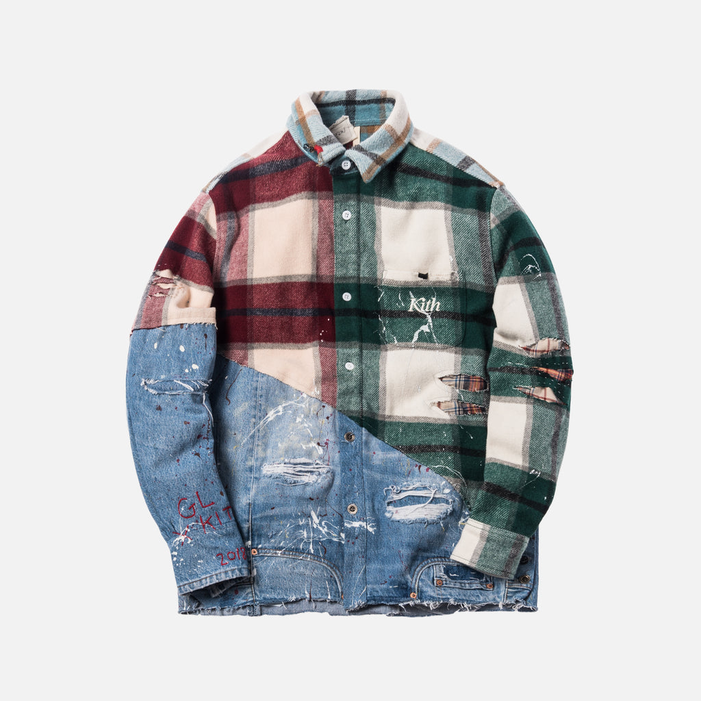 Kith x Greg Lauren 50/50 Ginza Studio Shirt - Multi / Denim