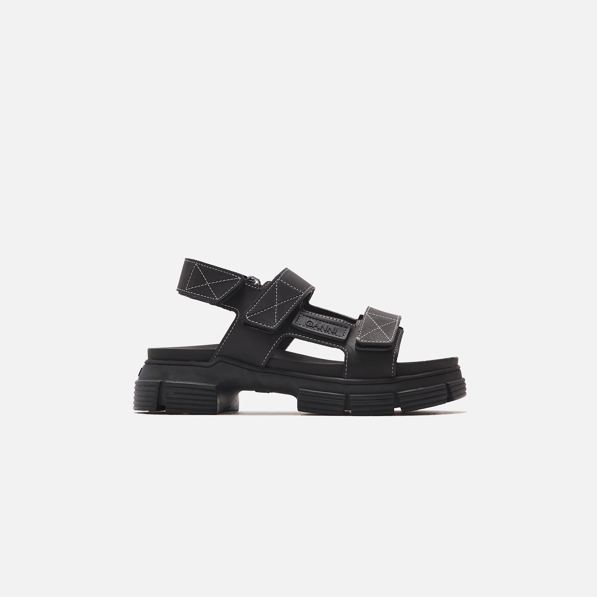 Ganni WMNS Rubber Sandal - Black