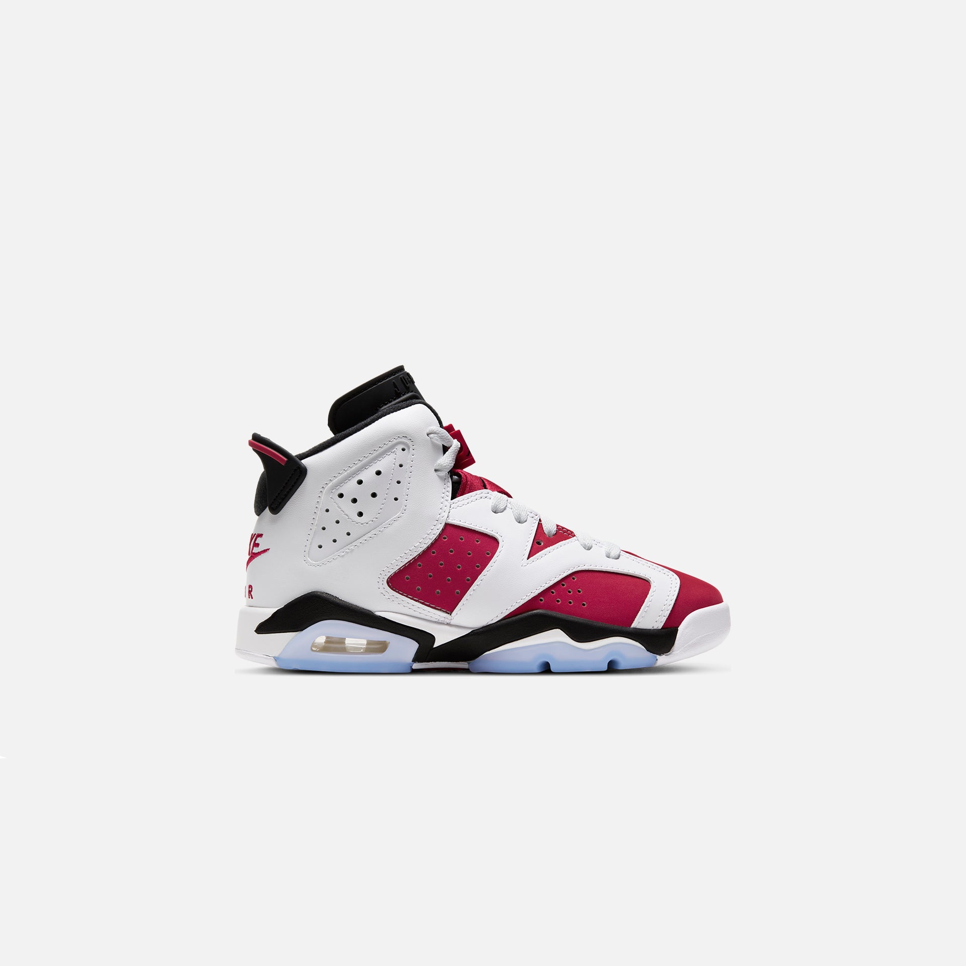Nike Grade School Air Jordan 6 Retro - White / Carmine / Black