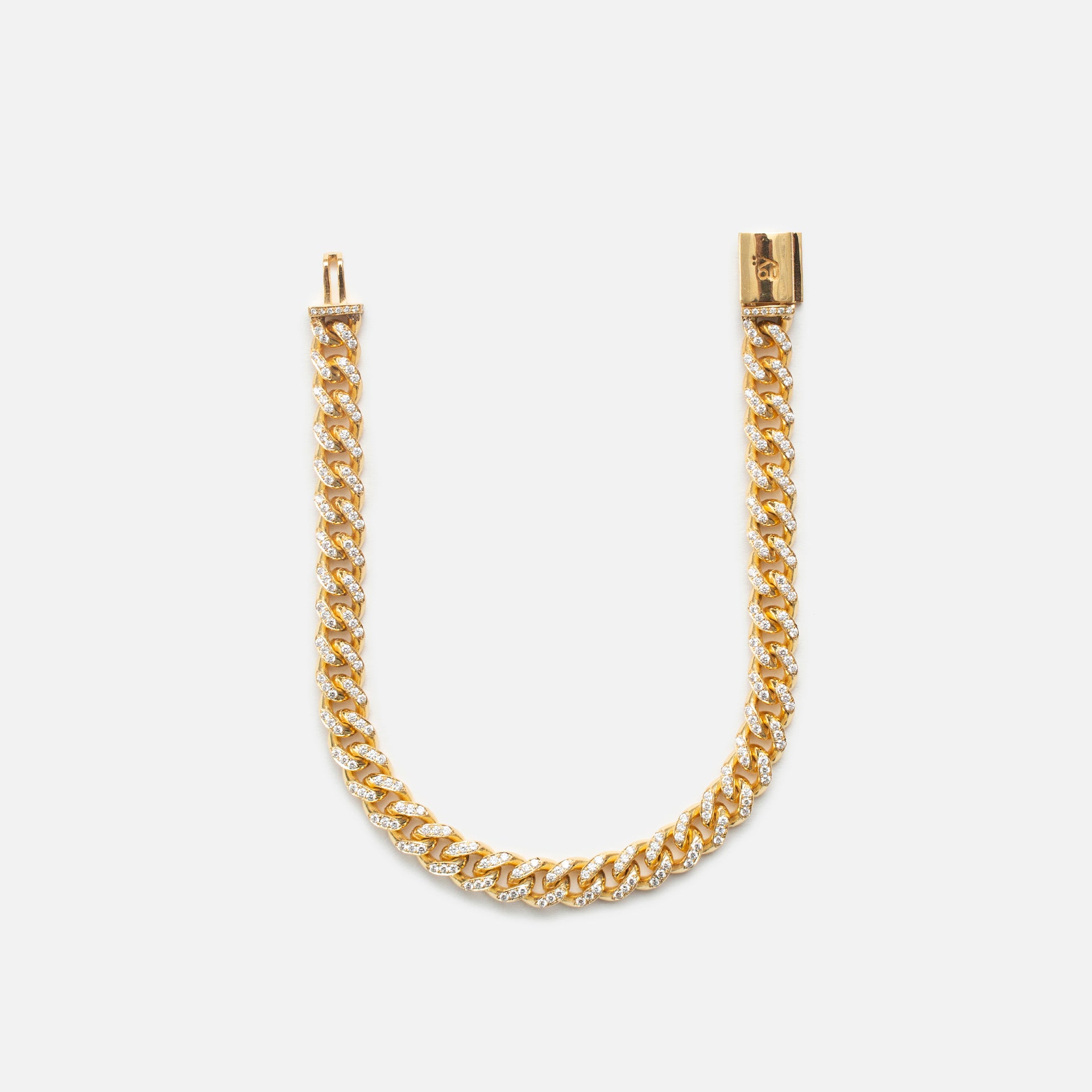 Greg Yuna Baby Cuban Bracelet - Yellow Gold