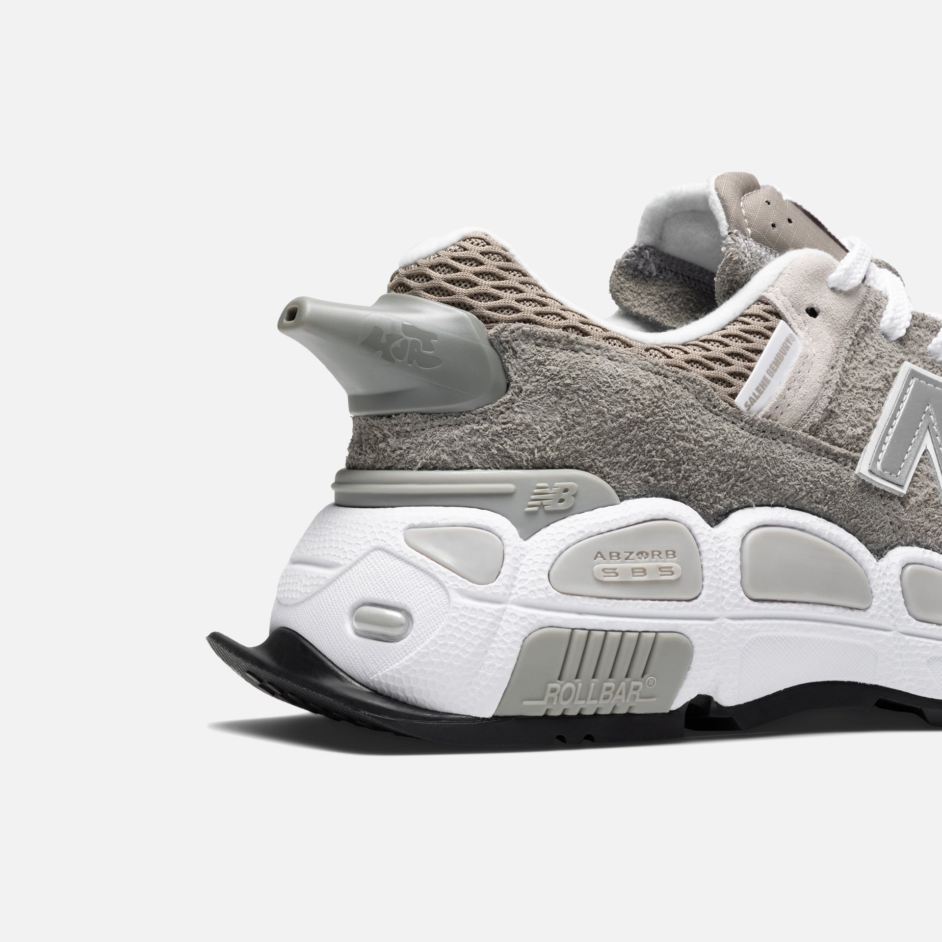 New Balance x Salehe Bembury 574 YURT - Shark Skin / White