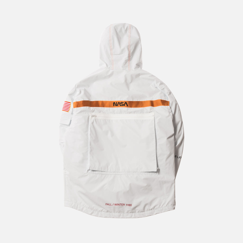 Heron Preston x NASA High Tech Parka - White / Orange