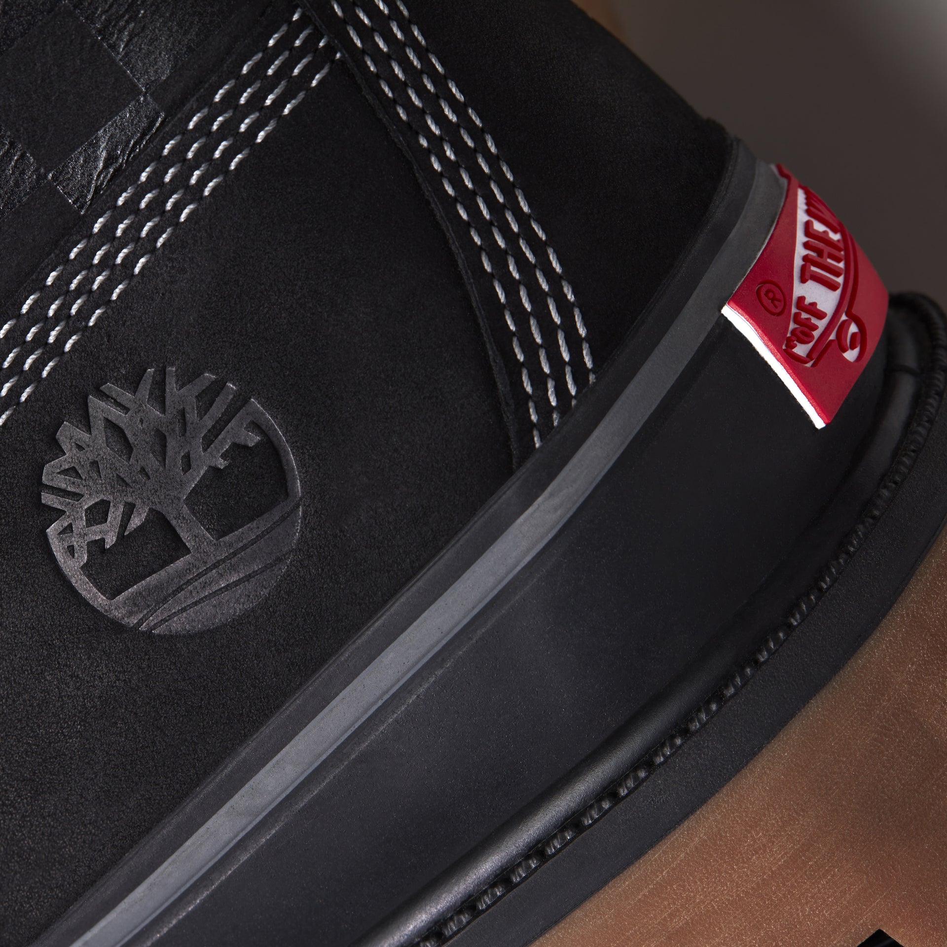 Timberland x Vans 6" Boot - Black / Checkerboard