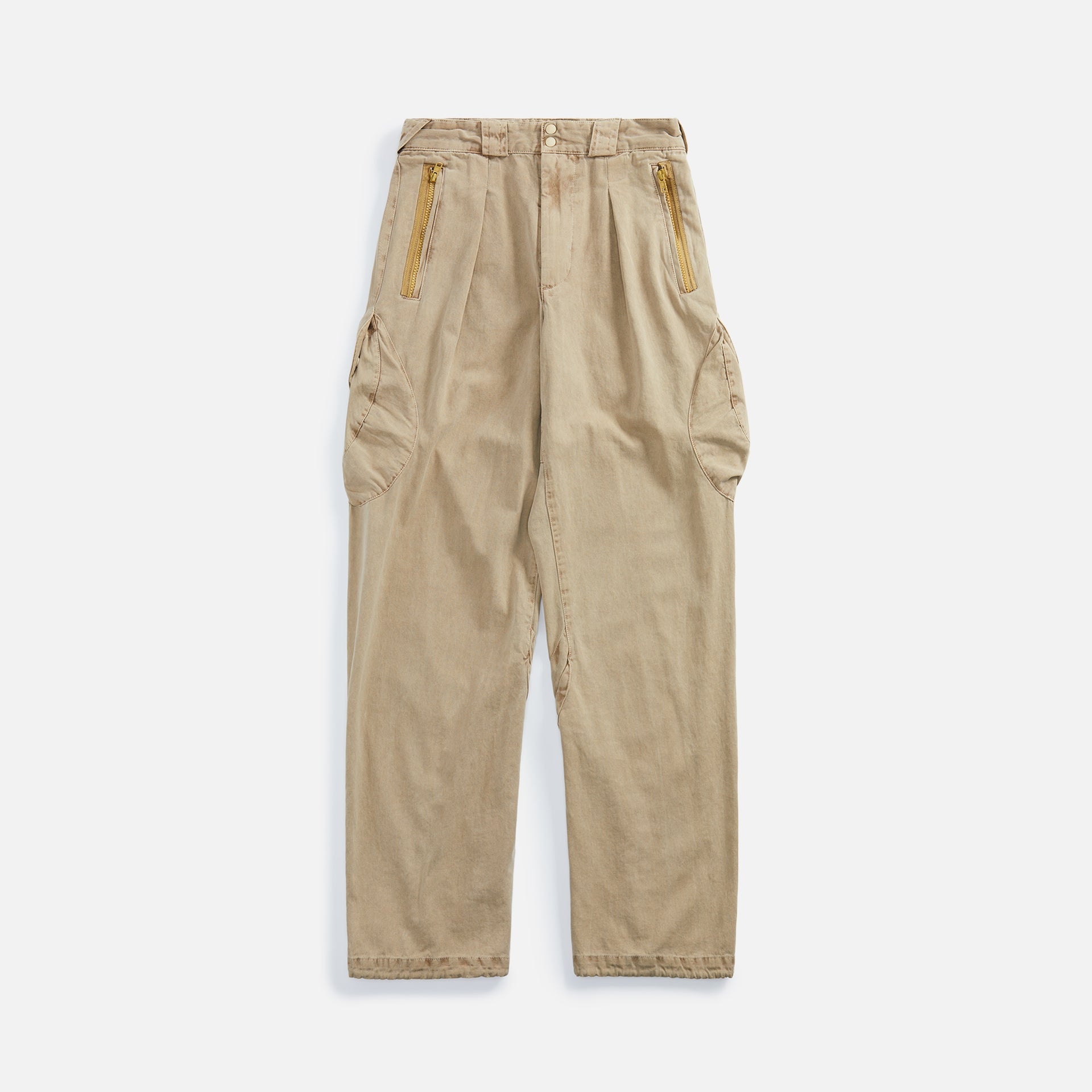 Hyein Seo Washed Cargo Pants - Sand