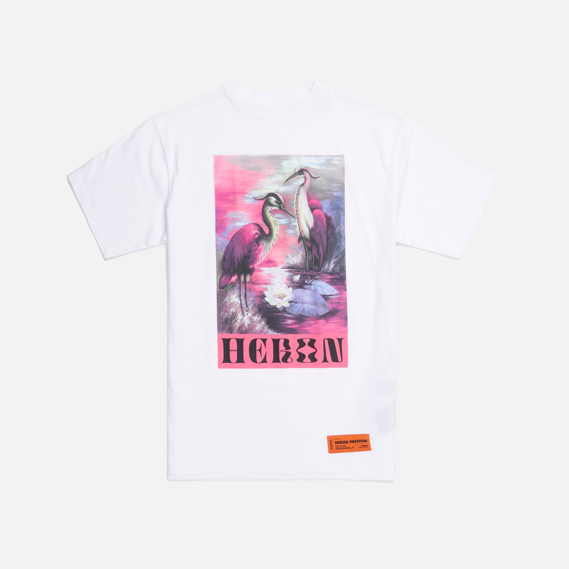Heron Preston Tee Heron - White / Pink