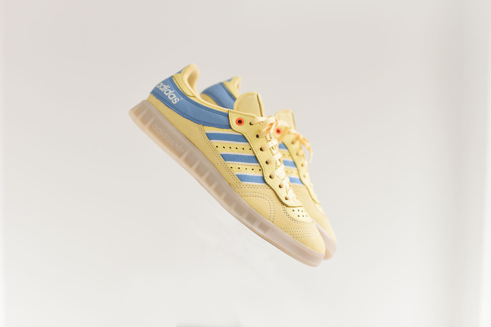adidas x Oyster Handball Top - Yellow / Ash Blue / White Kith adidas x Oyster Handball Top - Yellow / Ash Blue / White Kith
