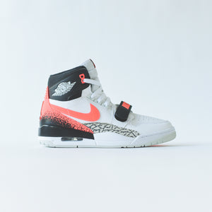 Nike Air Jordan Legacy 312 - White / Hot Lava / Black / Zen Grey