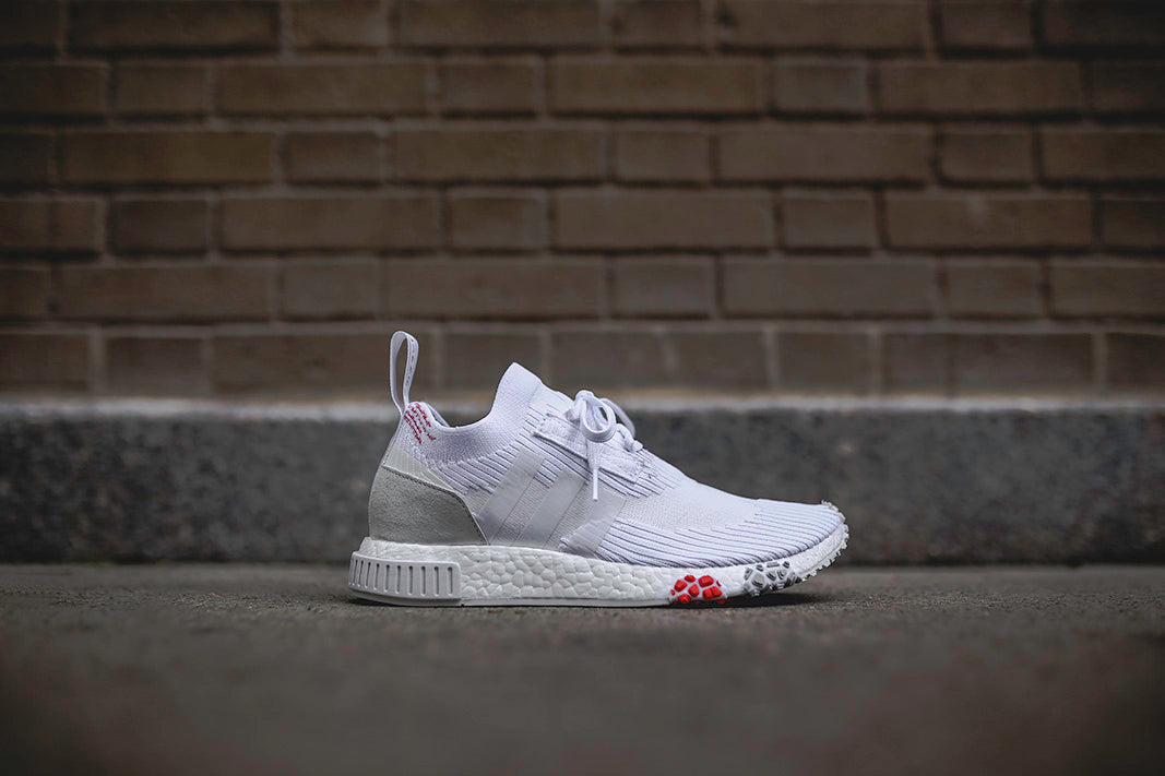 adidas Originals WMNS NMD Racer PK - White / Red Kith adidas Originals WMNS NMD Racer PK - White / Red Kith