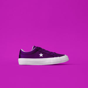 Converse Kids One Star Ox - Court Purple / White