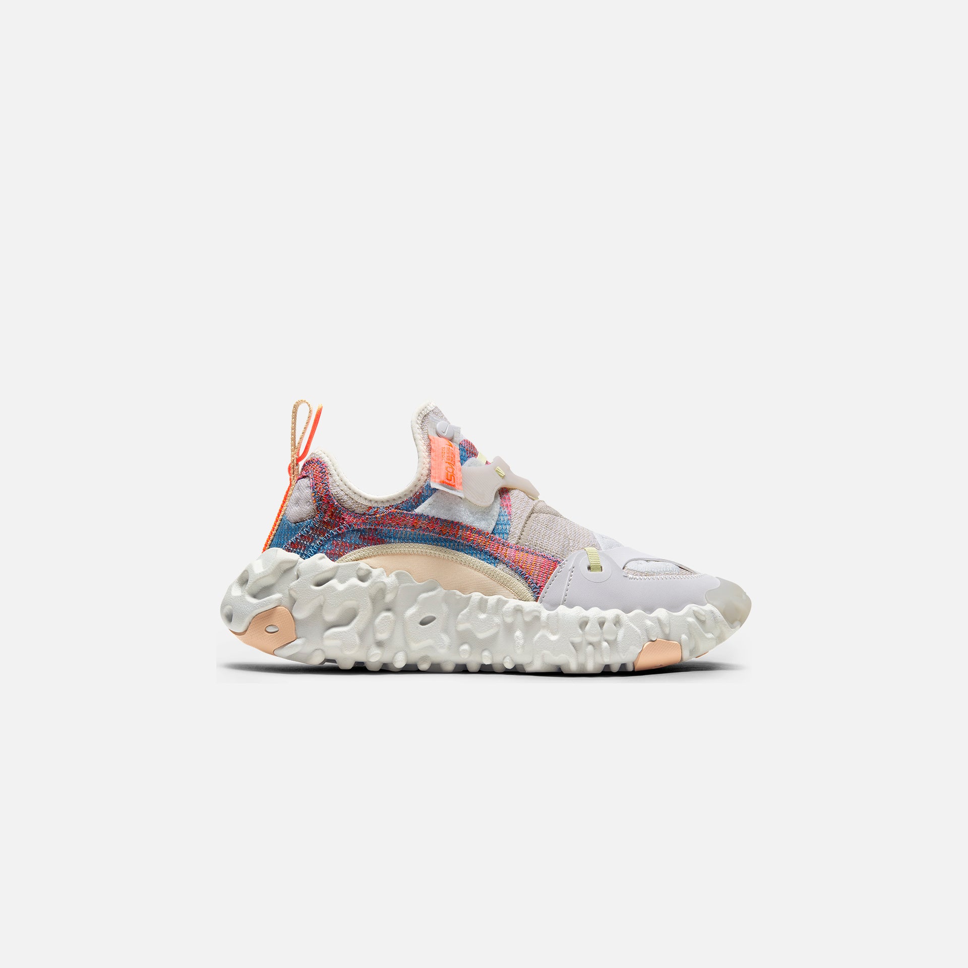 Nike Overreact Flyknit ISPA - Summit White / Reflect Silver / Light Bone