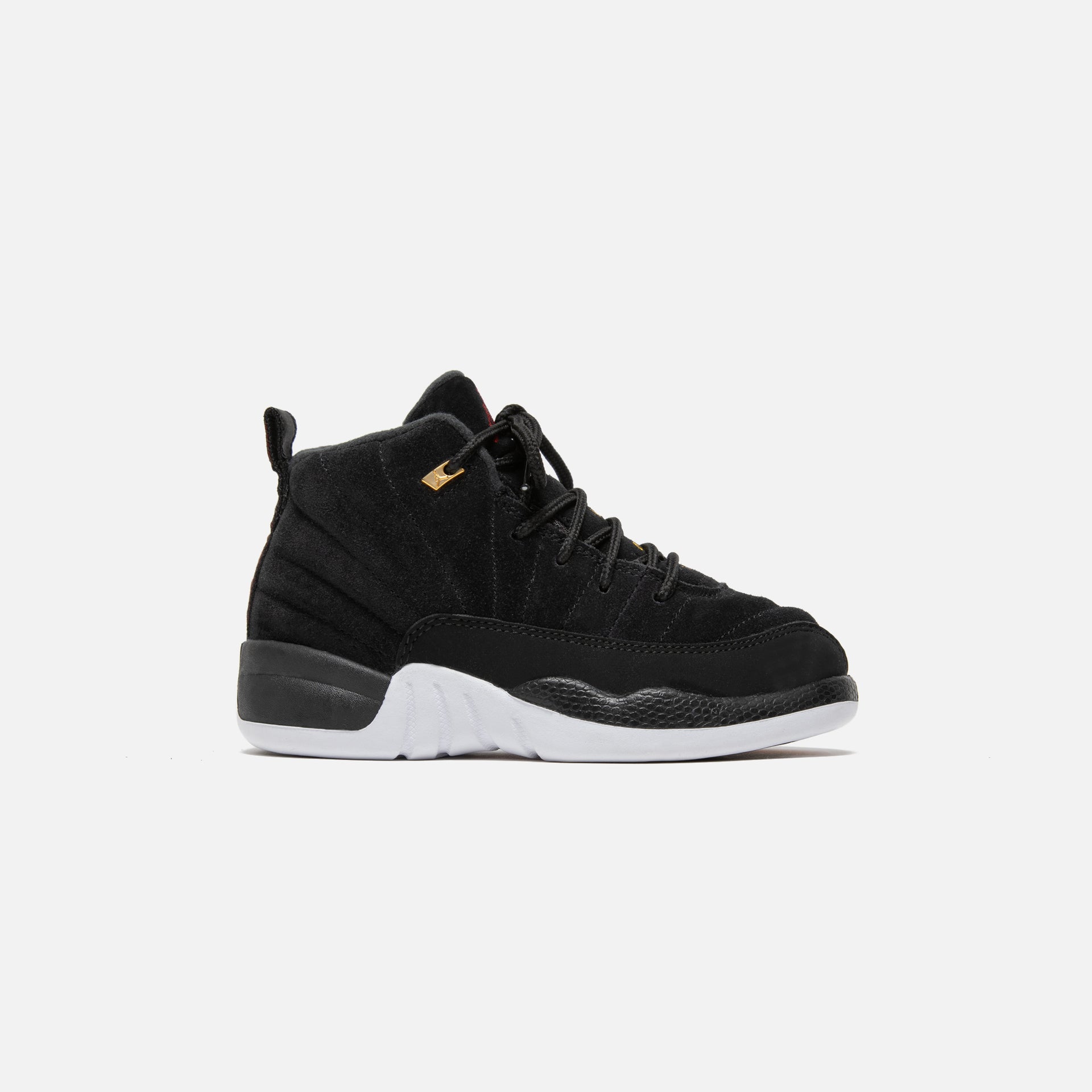 Nike Pre-School Air Jordan 12 Retro - Black / White / Taxi / Varsity