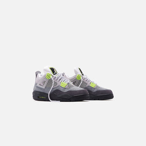 Nike Air Jordan 4 Retro LE - Cool Grey / Volt / Wolf Grey / Anthracite