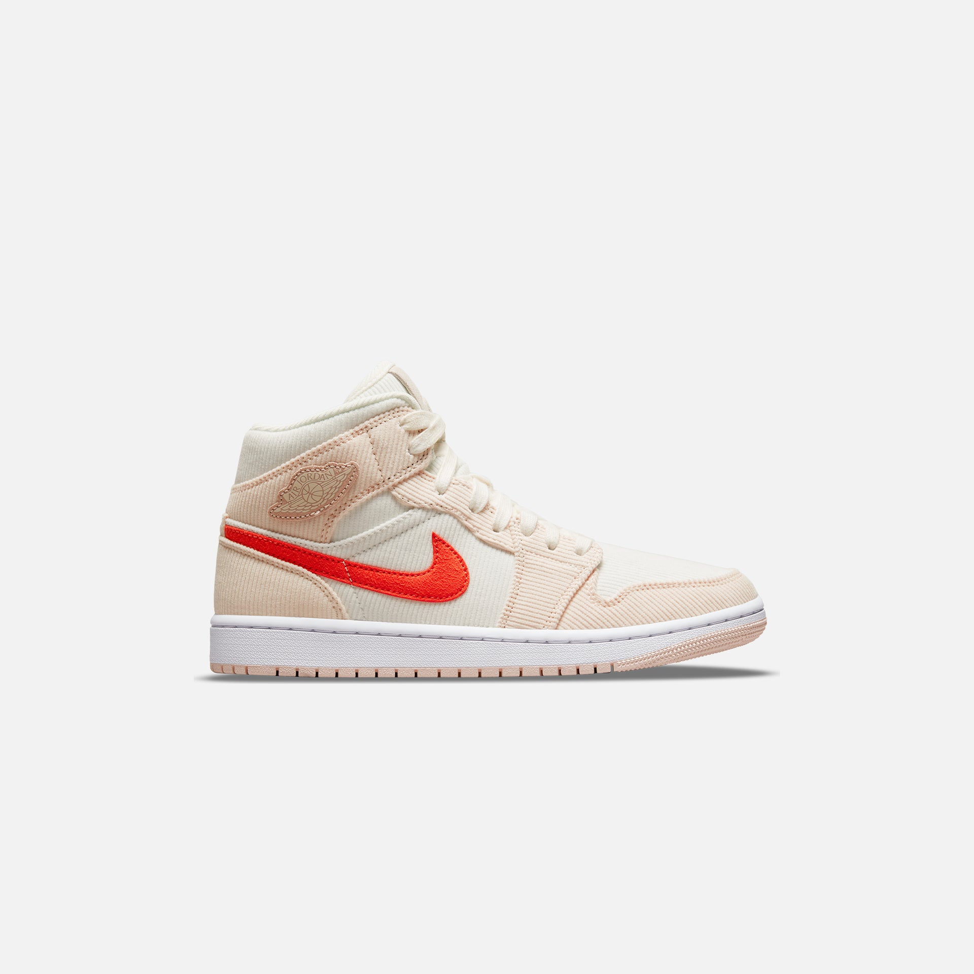 Nike WMNS Air Jordan 1 Mid SE - Sail / Orange / Orange Quartz