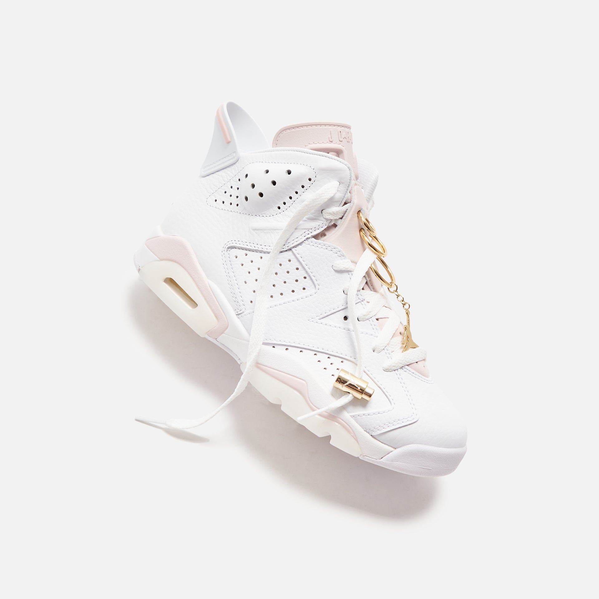 Nike WMNS Air Jordan 6 - Retro White / Metallic Gold / Barely Rose