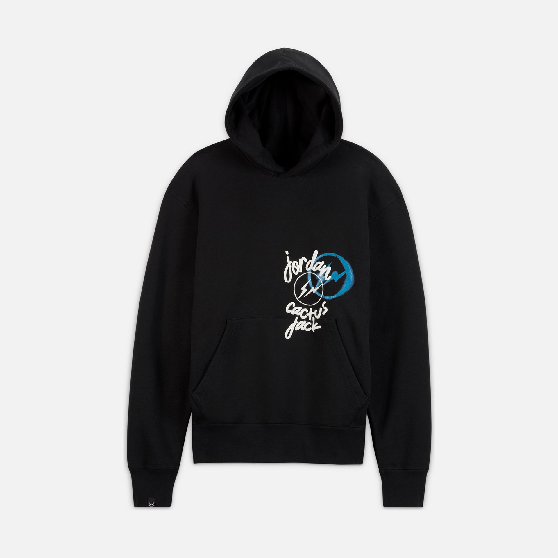 Jordan x Travis Scott x Fragment Fleece Hoodie - Black
