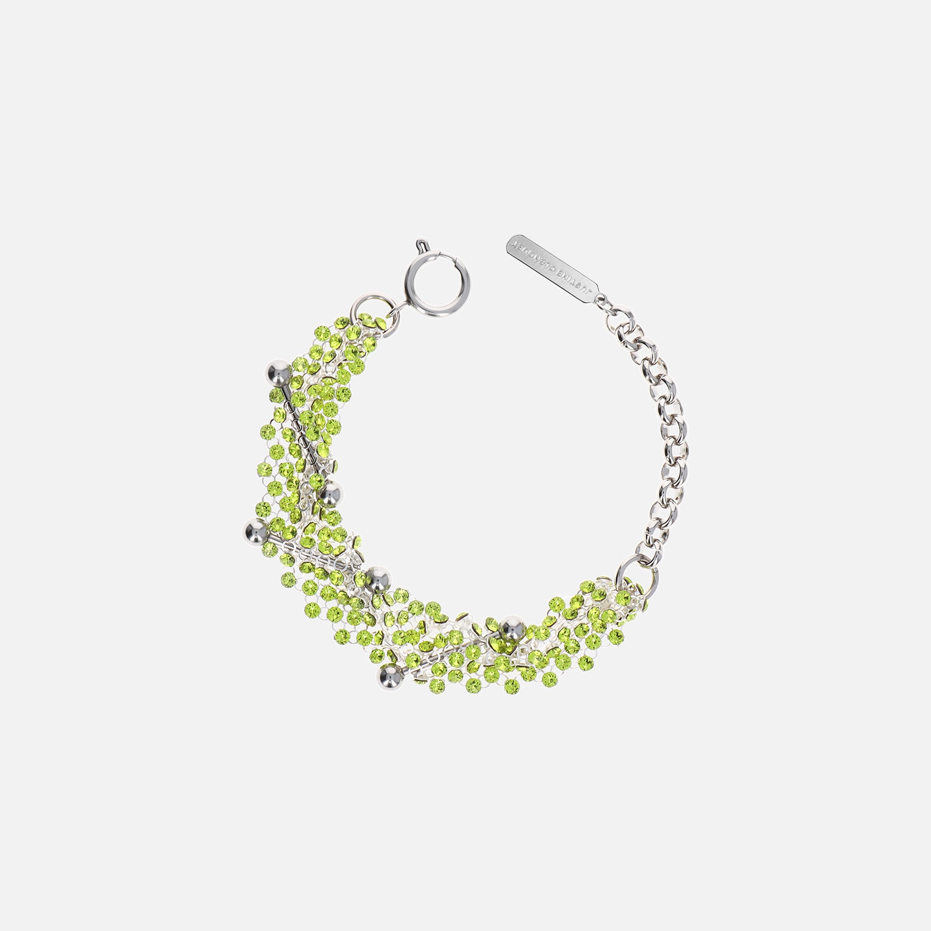 Justine Clenquet Acid Bracelet - Green