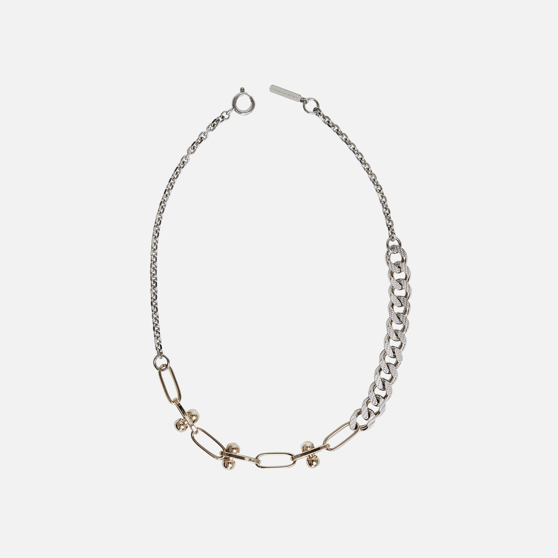 Justine Clenquet Honey Necklace - Palladium / Gold