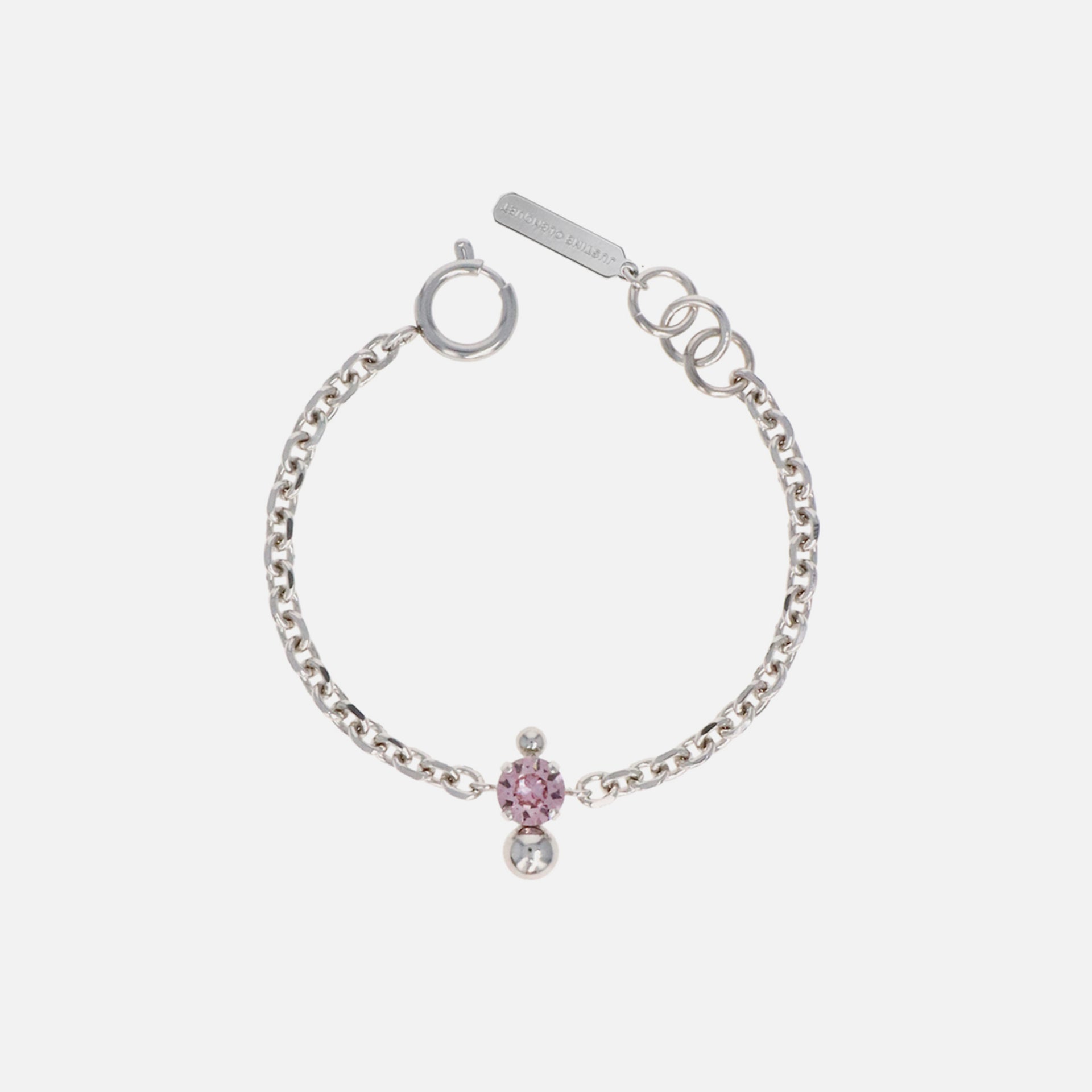 Justine Clenquet Nate Bracelet - Palladium