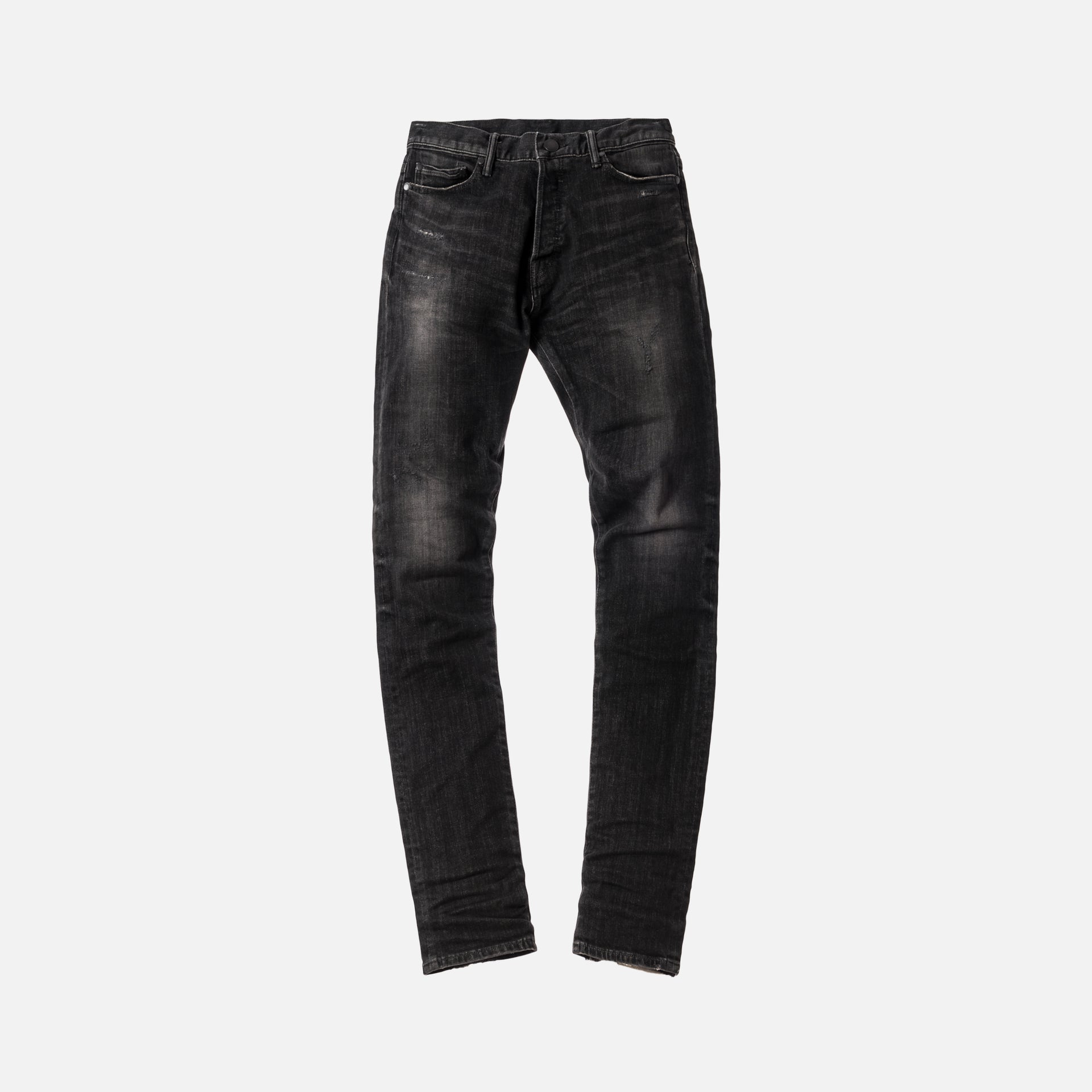 John Elliott The Cast 2 Denim - Washed Black