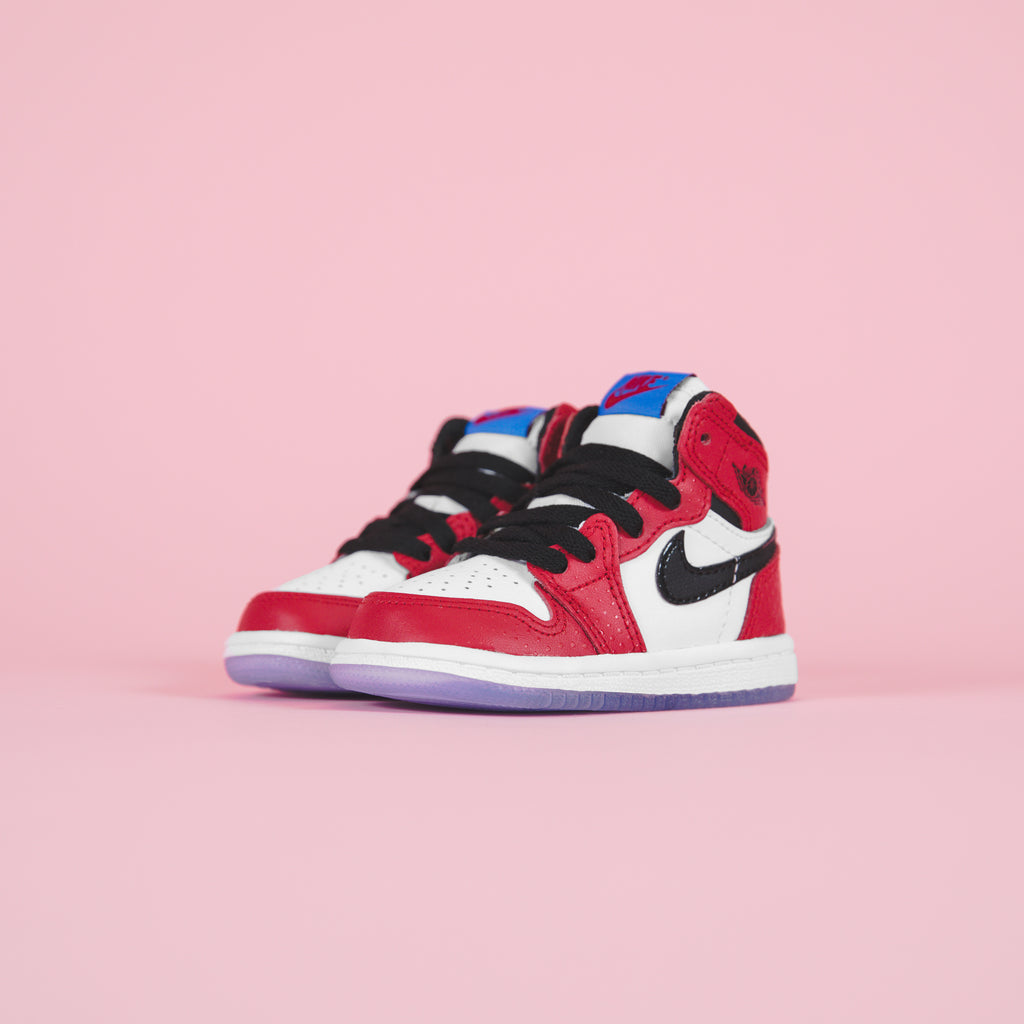 Nike TD Air Jordan 1 Retro High OG - Gym Red / Black / White – Kith