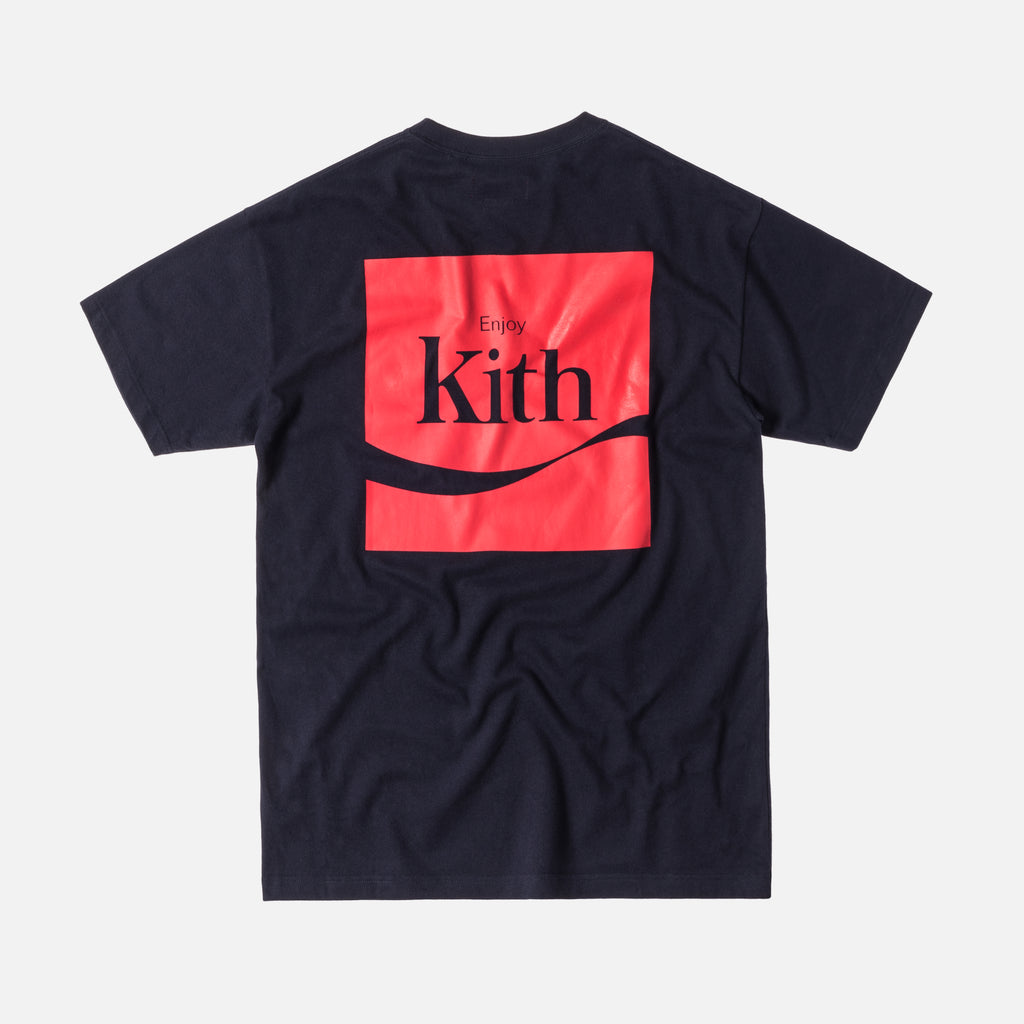 Kith x Coca-Cola Enjoy Tee - Navy