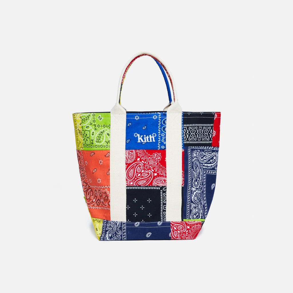 KITH TOKYO VINTAGE PAISLEY TOTE バンダナ | gulatilaw.com