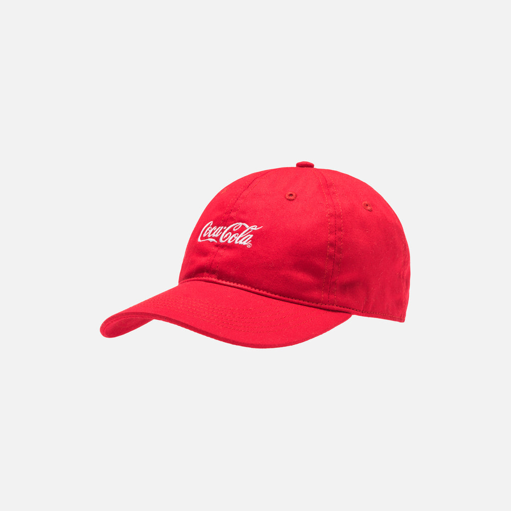 Kith x Coca-Cola Script Cap - Red