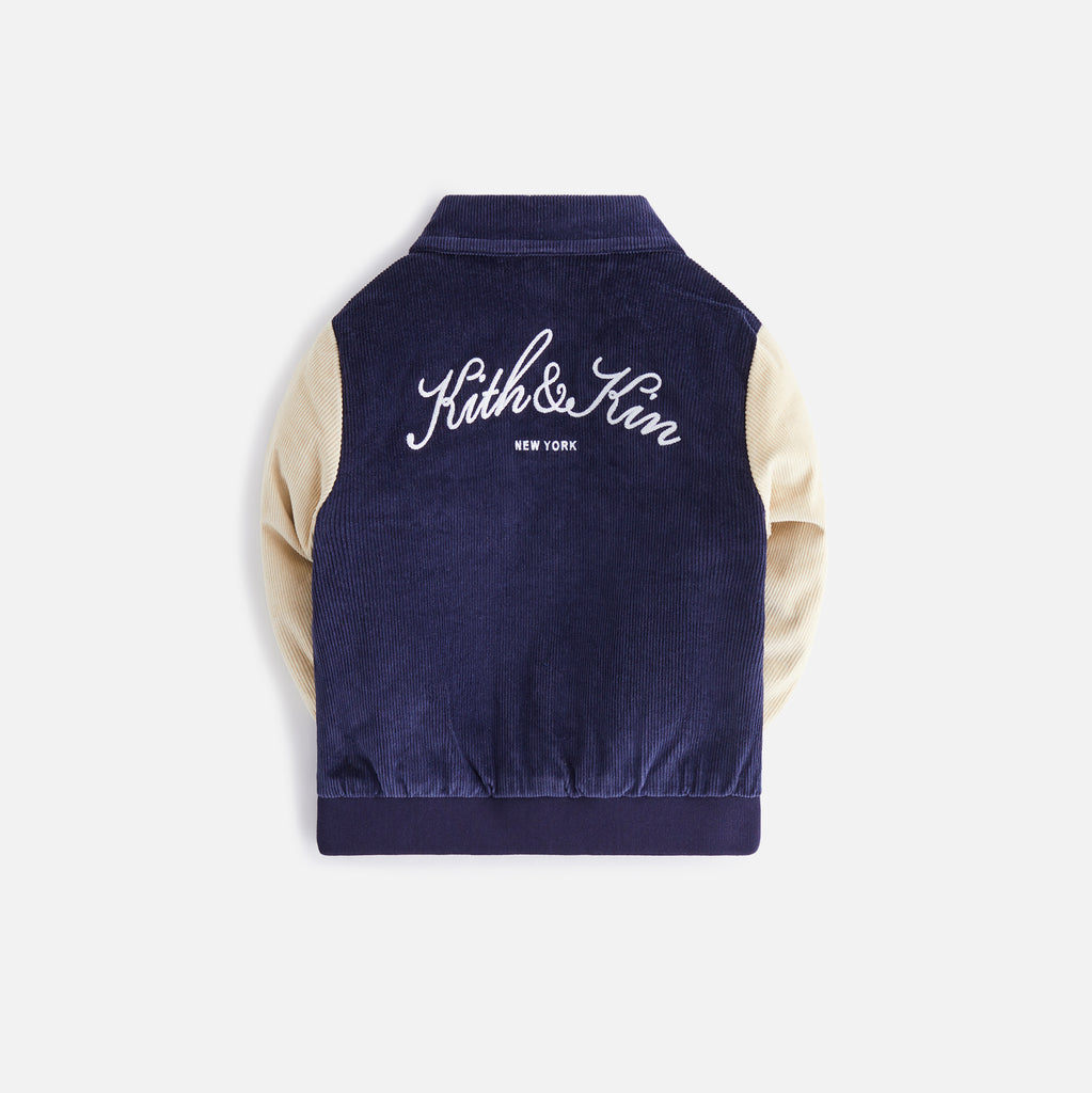 Kith Kids Baby Varsity Jacket - Peacoat