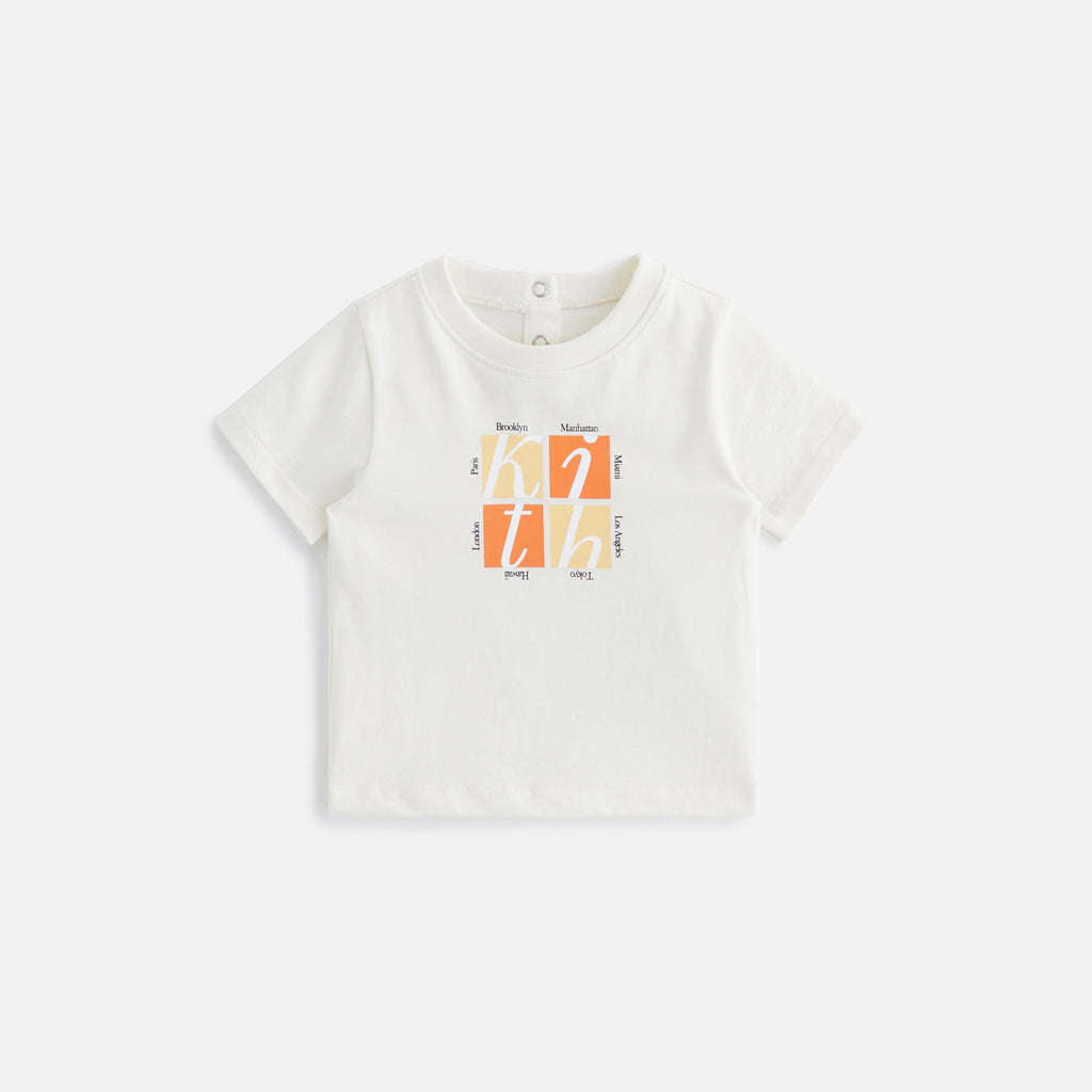 Kith Kids & MLB for New York Yankees Tee Sandrift