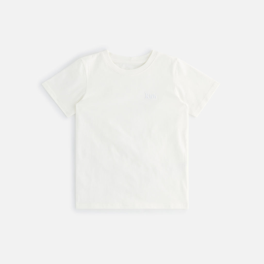 Kith Kids Classic Serif Tee - Sandrift