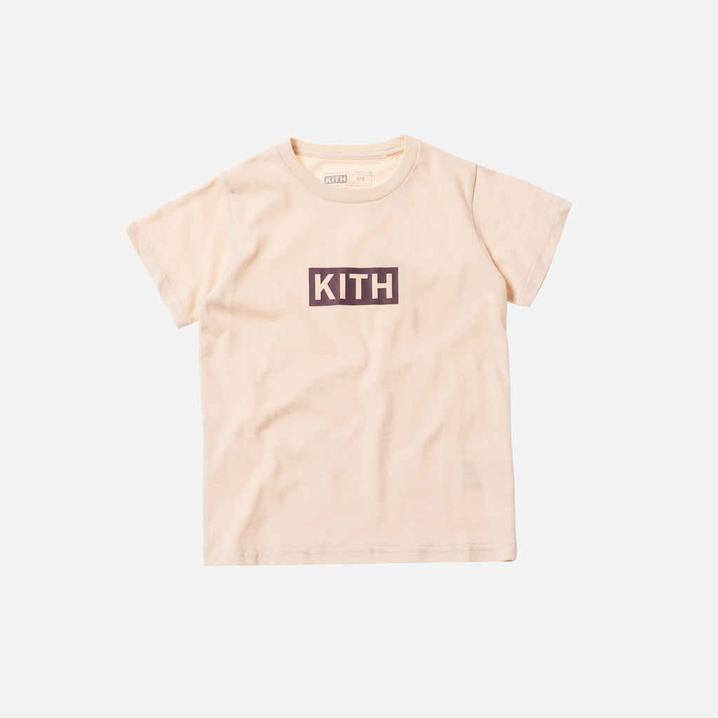 Kith Kids Classic Logo Tee - Ivory