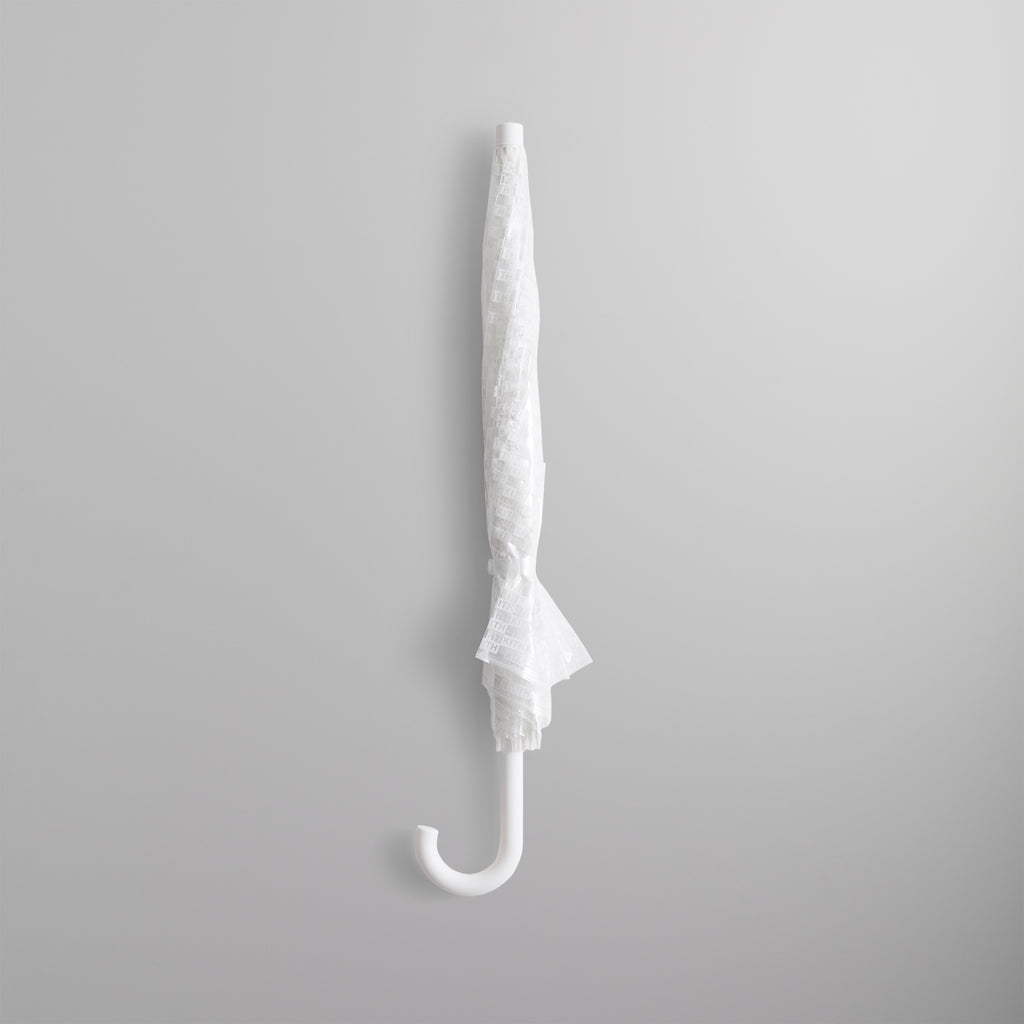 Kith for Ca Et La Clear Monogram Umbrella - White