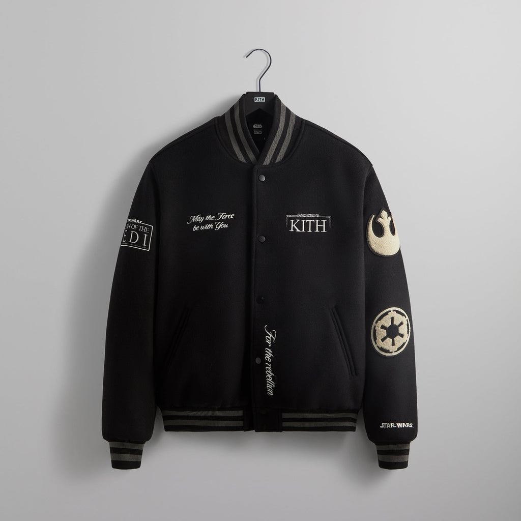 STAR WARS™ | Kith Anniversary Varsity Jacket - Black PH