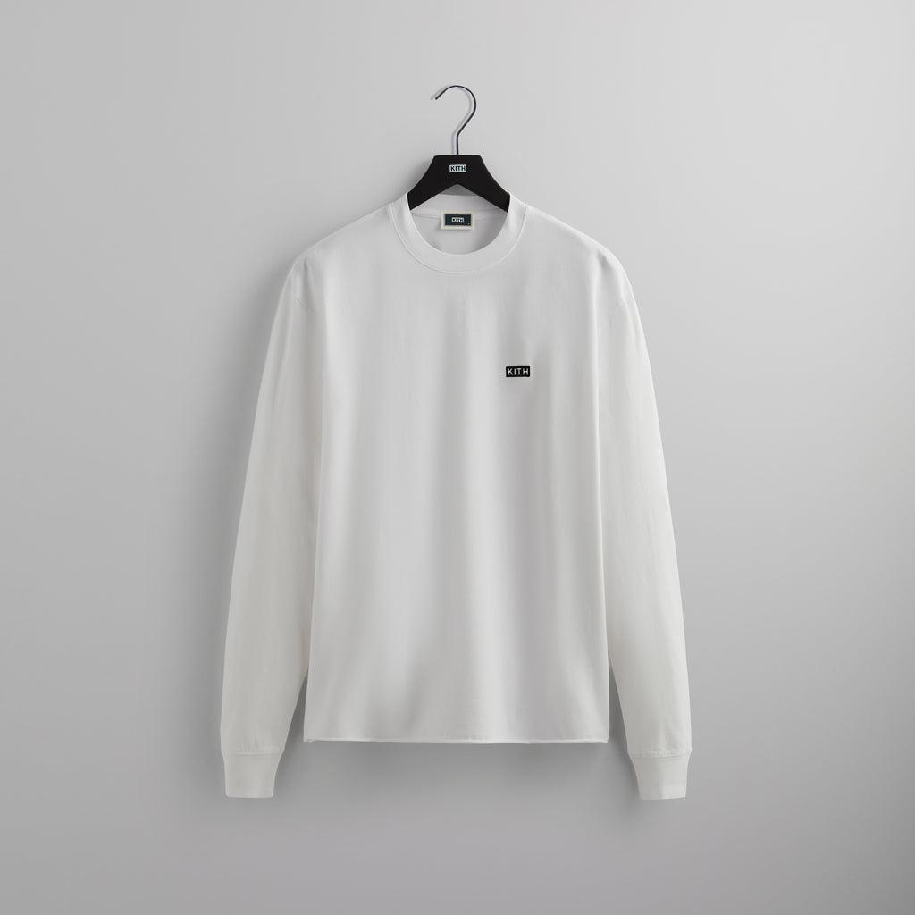 Kith Long Sleeve Lax Tee - White