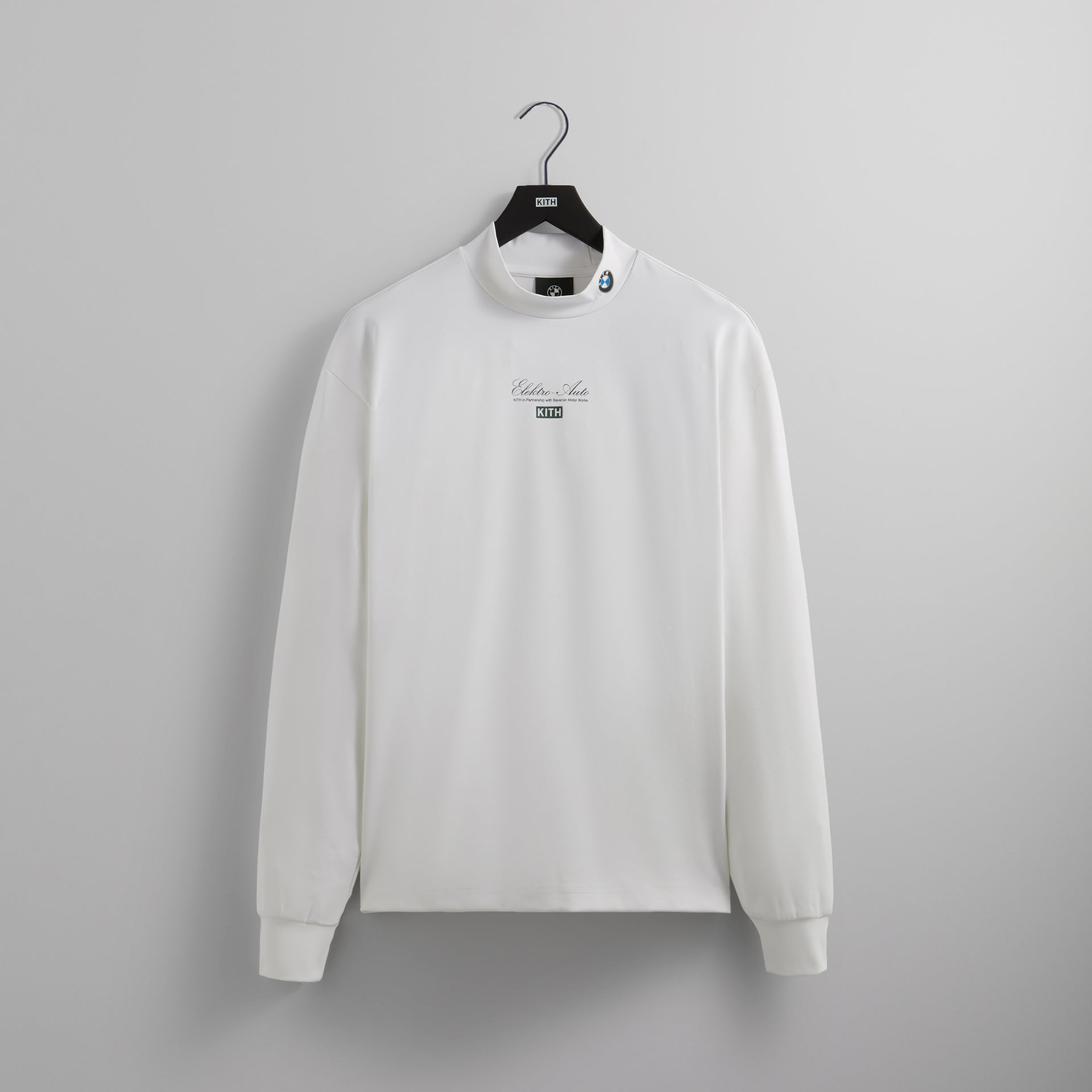 Kith for BMW Long Sleeve Mock Neck - White