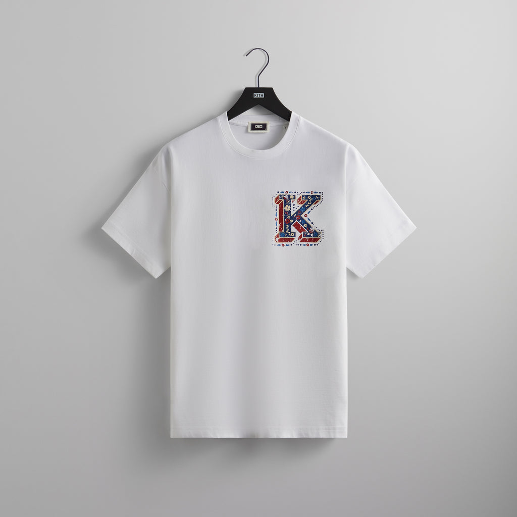 Kith Needlepoint Vintage Tee - White