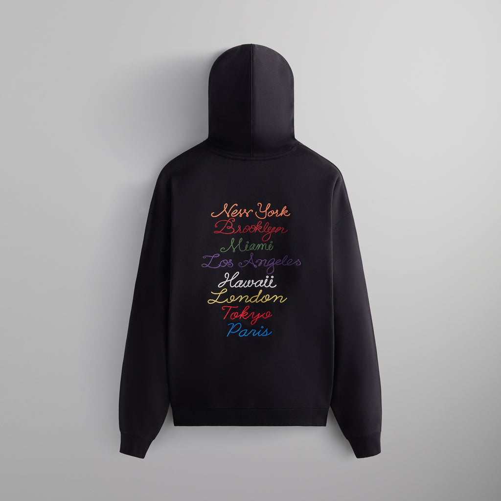 Kith New York to the World™ Hoodie - Black