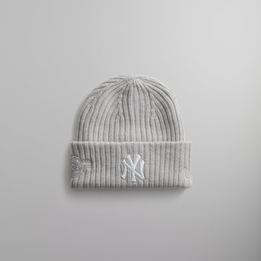 Grey for Heather Era & Kith New Yankees New - York Knit Light Beanie