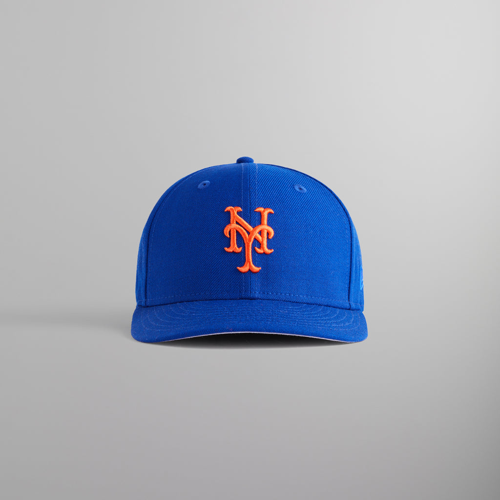 Kith u0026 New Era for New York Mets Low Crown Fitted Cap - Royal