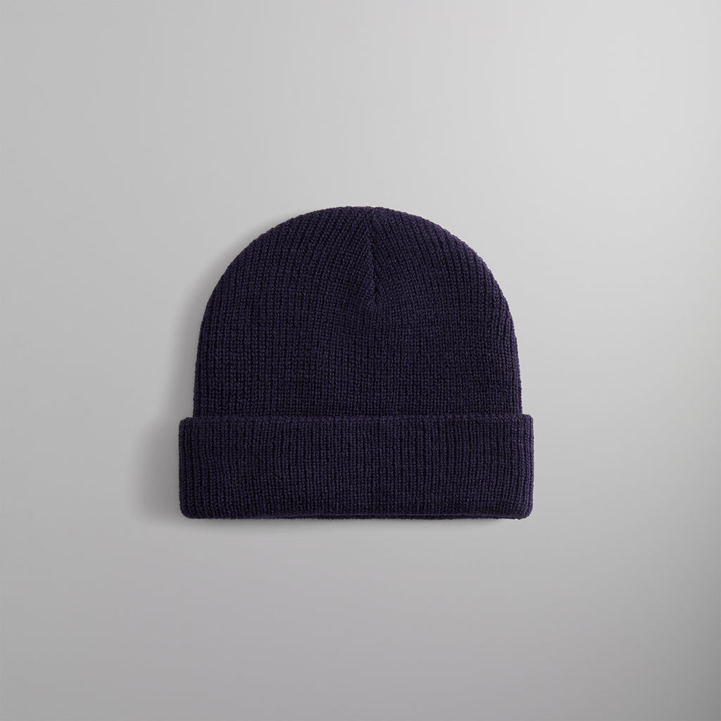 Kith Clean Script Acrylic Beanie - Nocturnal