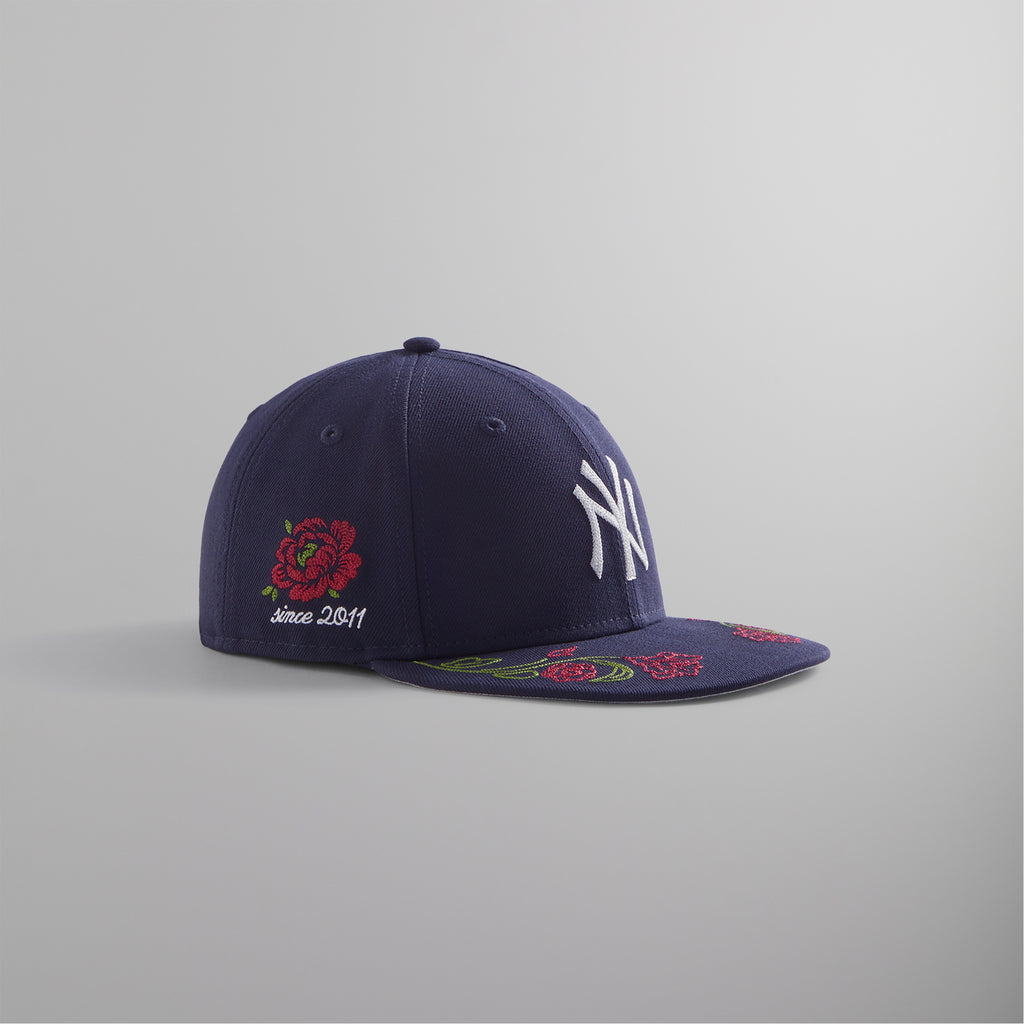 Kith & New Era for Yankees Floral Chainstitch 59FIFTY Low Profile - No