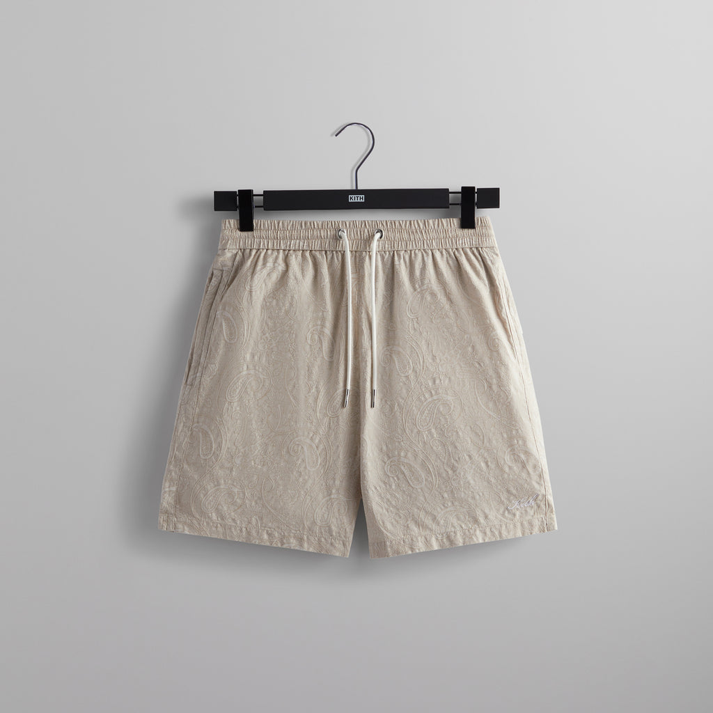 KITH Printed Active Short Silk Paisley-