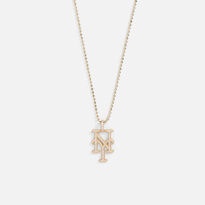 Kith & Greg Yuna for New York Mets Pendant - Gold