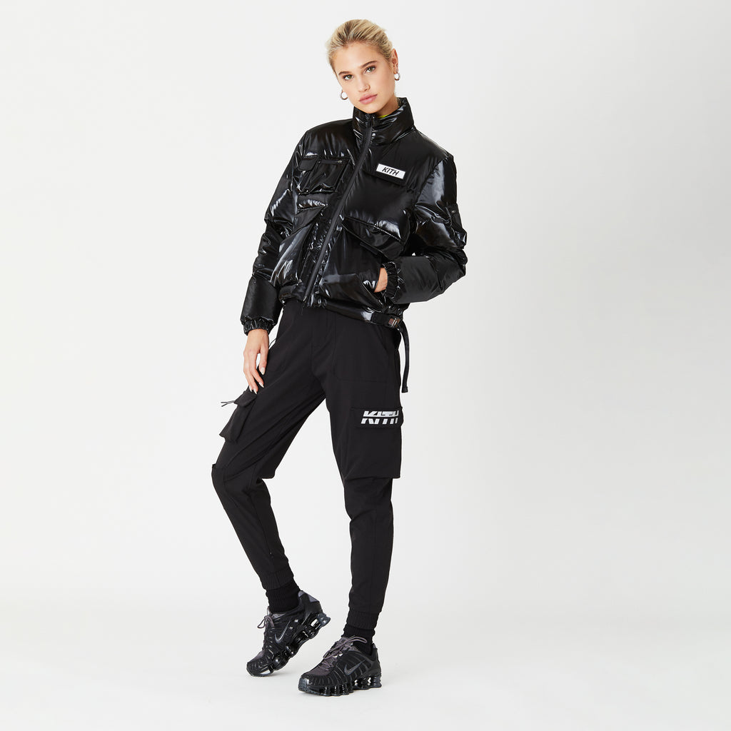 Kith Women Vicky Puffer Jacket - Black