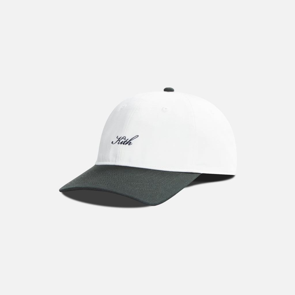 Kith Script Logo Cap - White