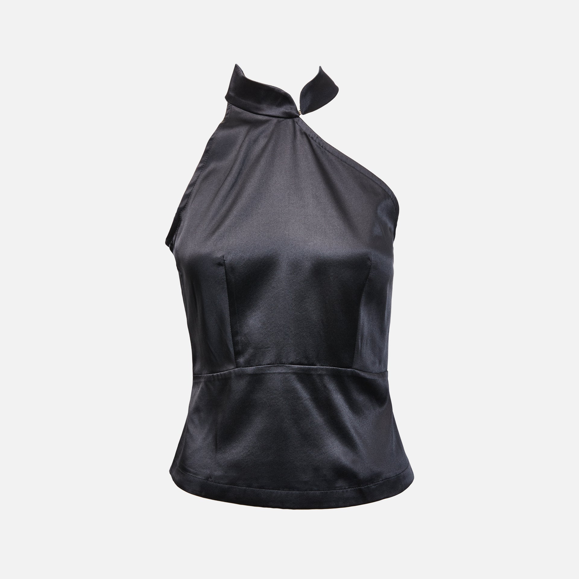 Kim Shui Halter Top - Black