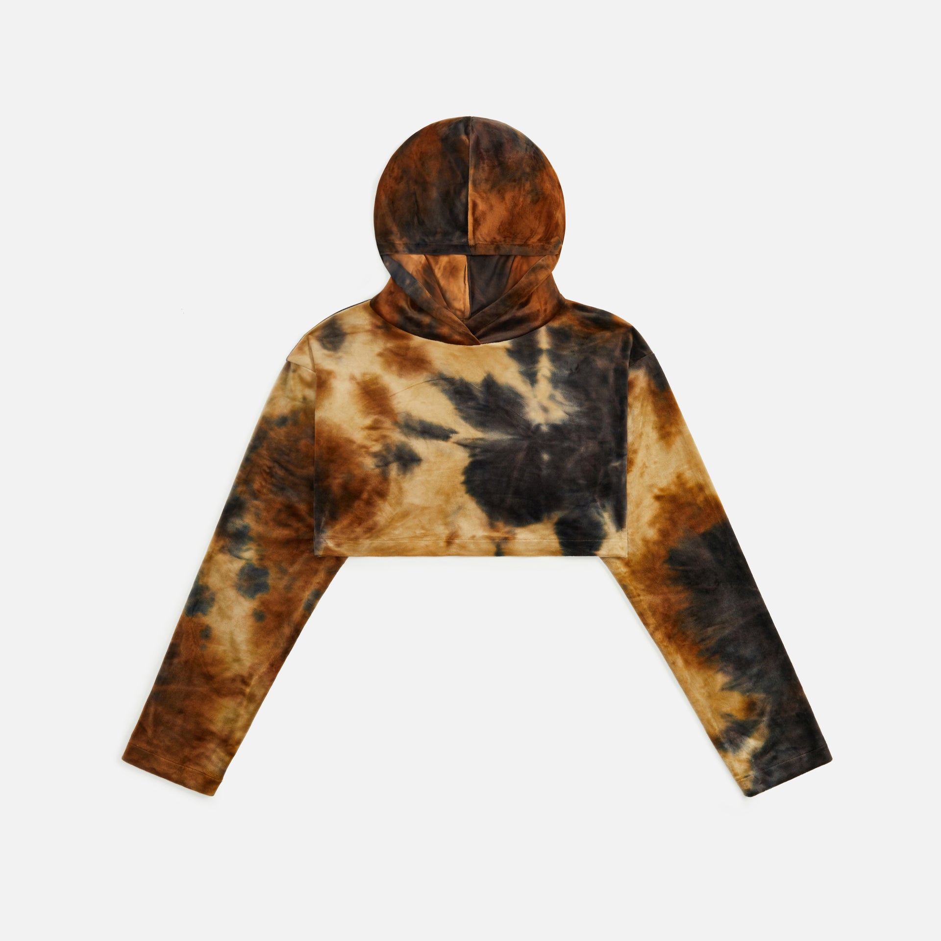 Kim Shui Velvet Hoodie - Brown