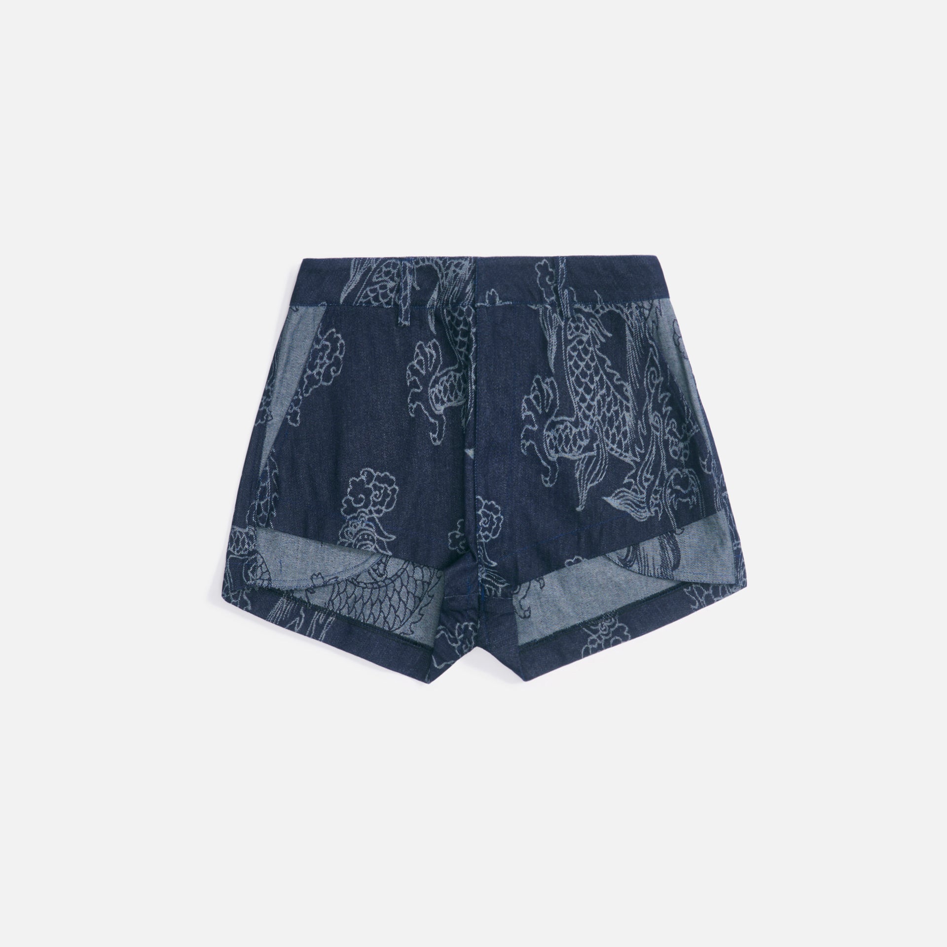 Kim Shui Dragon Short - Denim
